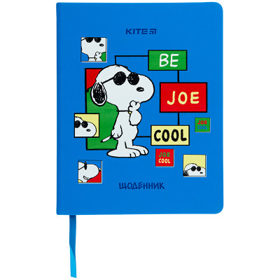 Щоденник шкільний Kite Snoopy тверда обкладинка (SN22-264)