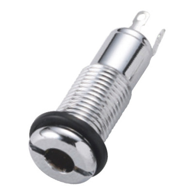 Вихідний роз&#039;єм для гітари Paxphil Cylinder Jack (Chrome) (LJ-45 CR)