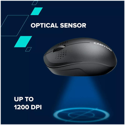 Мишка Canyon MW-04 Bluetooth Black (CNS-CMSW04B)