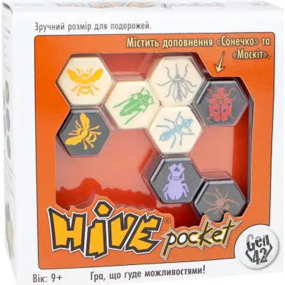 Настільна гра Ігромаг Вулик: Кишеньковий (Hive: Pocket) українська (21196_2)