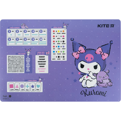 Підкладка настільна Kite Kuromi 42,5 x 29 см (HK23-207-2)