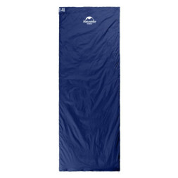 Спальний мішок Naturehike надлегкий LW180 NH21MSD04 правий (15°C) p-p М темно-блакитний (6927595788165-R)