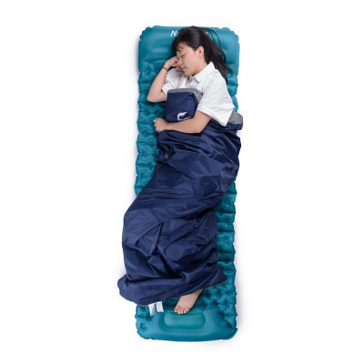 Спальний мішок Naturehike надлегкий LW180 NH21MSD04 правий (15°C) p-p М темно-блакитний (6927595788165-R)
