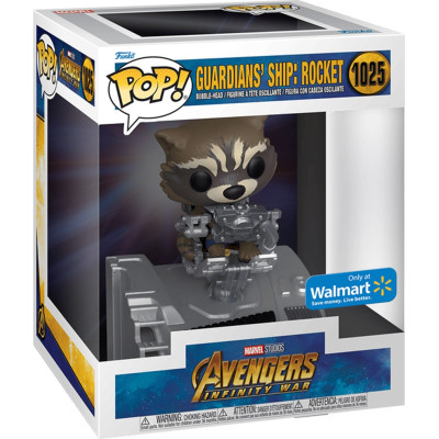Фігурка для геймерів Funko Pop серії GOTG - Ракета на кораблі (63211)