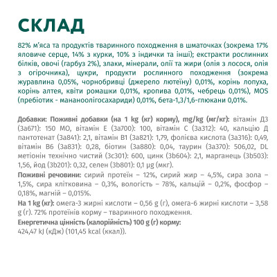 Вологий корм для кішок Optimeal з індичкою в гарбузовому соусі 85 г (4820215365857)