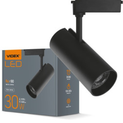 Світильник Videx LED 30W 4100K чорний (VL-TR04-304B)