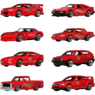 Машина Hot Wheels Тематичний набір з 8 машинок Hot Wheels 80 років драйву (JGK09)