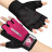 Рукавички для фітнесу RDX W1 Half Pink S (WGA-W1HP-S)