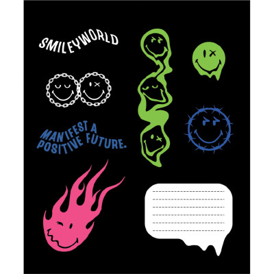 Зошит Yes Smiley World Anime А5 36 аркушів лінія (767653)