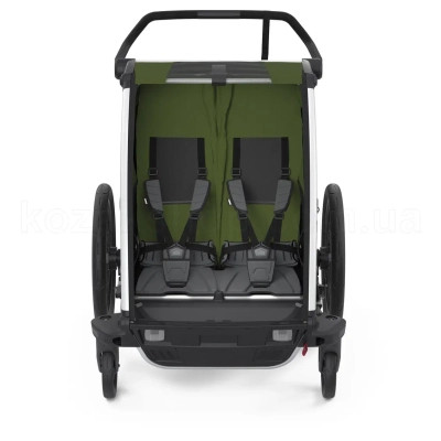 Коляска Thule Chariot Cab Double (Cypress Green) (TH 10204021)