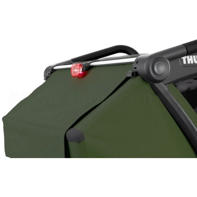 Коляска Thule Chariot Cab Double (Cypress Green) (TH 10204021)