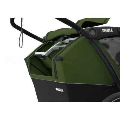 Коляска Thule Chariot Cab Double (Cypress Green) (TH 10204021)