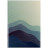 Книга записна Axent Waves А4, 96 аркушів, клітинка, синя (8422-562-A)