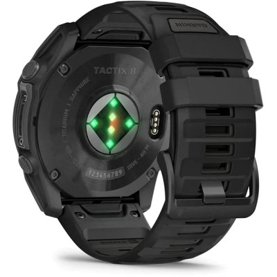 Смарт-годинник Garmin Tactix 8 Standard, AMOLED 51mm, GPS смарт-годинник (010-03406-01)