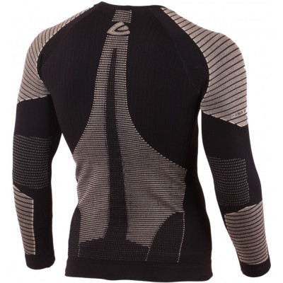 Термокофта Lasting Werolo 9070 - XXL/XXXL - чорний/сірий (002.001.3000)