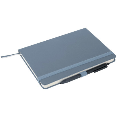 Книга записна Axent Partner 125x195 мм 96 аркушів, клітинка сіра (8201-62-A)