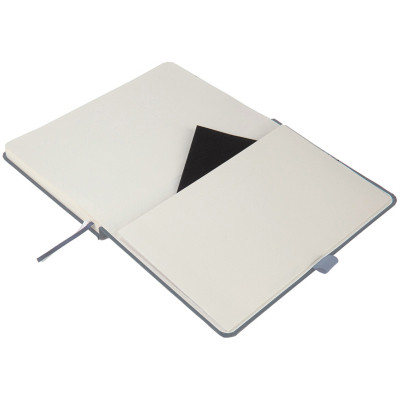 Книга записна Axent Partner 125x195 мм 96 аркушів, клітинка сіра (8201-62-A)