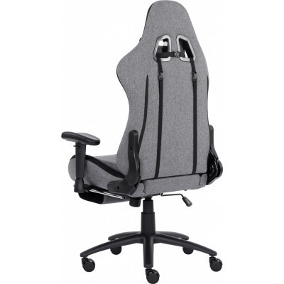 Крісло ігрове GT Racer X-2534-F Gray/Black Suede (X-2534-F Fabric Gray/Black Suede)