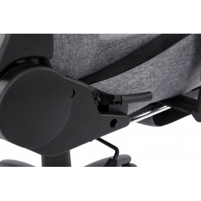 Крісло ігрове GT Racer X-2534-F Gray/Black Suede (X-2534-F Fabric Gray/Black Suede)