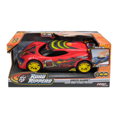 Машина Road Rippers Speed swipe Digital червона моторизована (20122)
