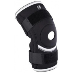 Фіксатор коліна LiveUp Knee Support LS5762-L чорний Уні L (6951376182408)