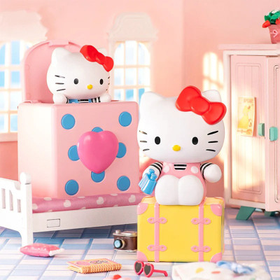 Ігровий набір Pop Top Механічна іграшка-сюрприз Hello Kitty – Милий сигнал (24MDL-002)