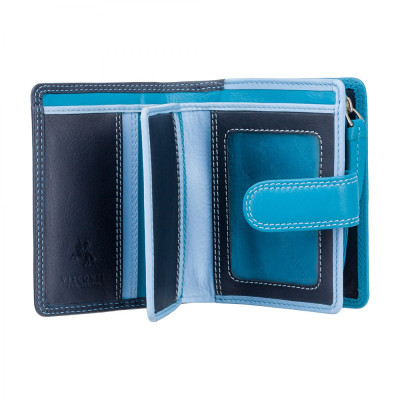 Гаманець Visconti RB40 Bali з RFID Blue Multi (RB40 BLUE M)