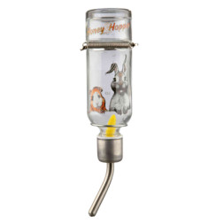 Поїлка для гризунів Trixie Honey &amp; Hopper 125 мл (скло) (4011905604459)