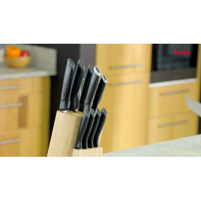 Кухонний ніж Tefal Comfort 20 см Чорний (K2213444)