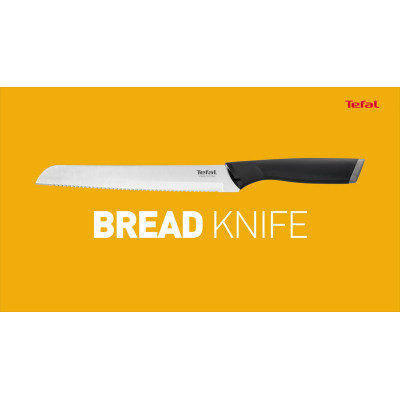 Кухонний ніж Tefal Comfort 20 см Чорний (K2213444)