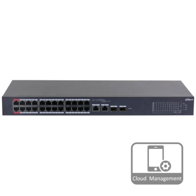 Комутатор мережевий Dahua DH-CS4226-24ET-240