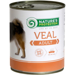 Консерви для собак Nature's Protection Adult Veal 800 г (KIK24633)