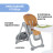 Стілець для годування Chicco Polly Magic Relax New, light gray (79502.61)