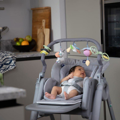 Стілець для годування Chicco Polly Magic Relax New, light gray (79502.61)