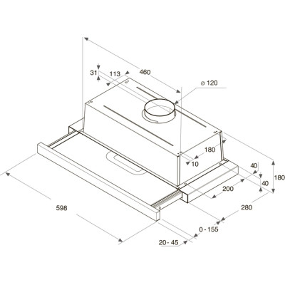 Витяжка кухонна Whirlpool AKR 750 GK (AKR750GK)