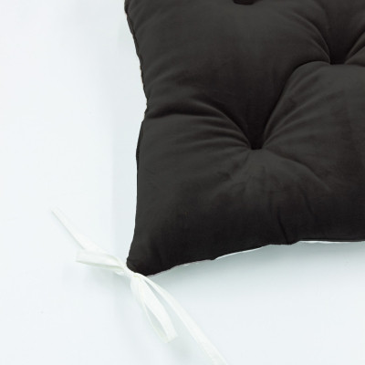 Подушка на стілець MirSon 28-0007 Black Velvet 40х40 см (2200006185918)