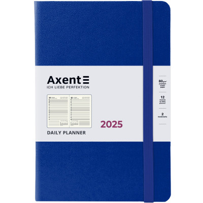 Тижневик Axent датований 2025 Partner Strong 145х210 мм, класичний синій (8819-25-38-A)