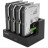 Док-станція для накопичувачів Maiwo 4*HDD 2,5&quot;/3,5&quot; SATA/SSD USB3.0 (K3094A)