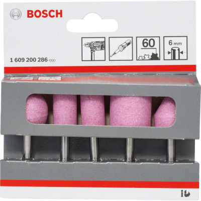 Насадка Bosch штифти шліфувальні для дрилі, набір 5шт (1.609.200.286)
