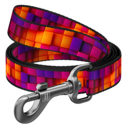 Повідок для собак WAUDOG Nylon &quot;Куби 3Д&quot; M (341-4057)