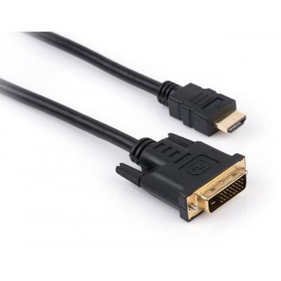 Кабель мультимедійний HDMI to DVI 24+1 3.0m Vinga (HDMIDVI01-3.0)