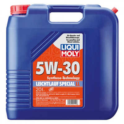 Моторна олива Liqui Moly Special Tec LL SAE 5W-30  20л. (1194)