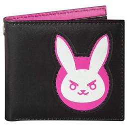 Гаманець дитячий Jinx Overwatch D.Va Bi Fold Graphic Wallet Black Jinx (JINX-7939)