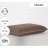 Подушка MirSon ортопедична 6057 Delicate satin Cacao Men 59х43х12 (2200003261806)