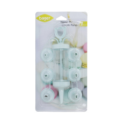 Шприц кондитерський Bager Mix Color + 7 насадок (BG-248)