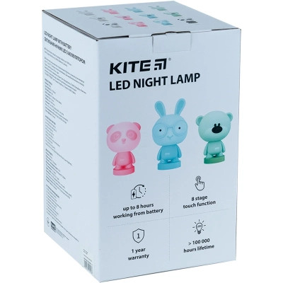 Нічник Kite Світильник LED з акумулятором Bear, білий (K24-490-2-1)