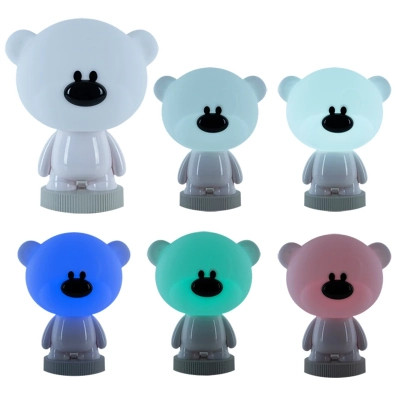 Нічник Kite Світильник LED з акумулятором Bear, білий (K24-490-2-1)