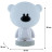 Нічник Kite Світильник LED з акумулятором Bear, білий (K24-490-2-1)