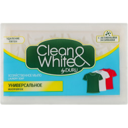 Мило для прання Duru Clean&amp;White Господарське Універсальне 120 г (8690506517854)