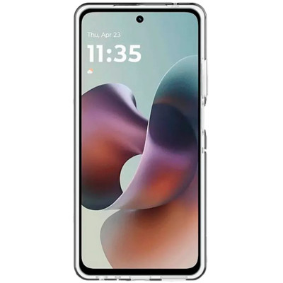 Чохол до мобільного телефона BeCover Silicone Motorola Moto G56 Transparent (713767)
